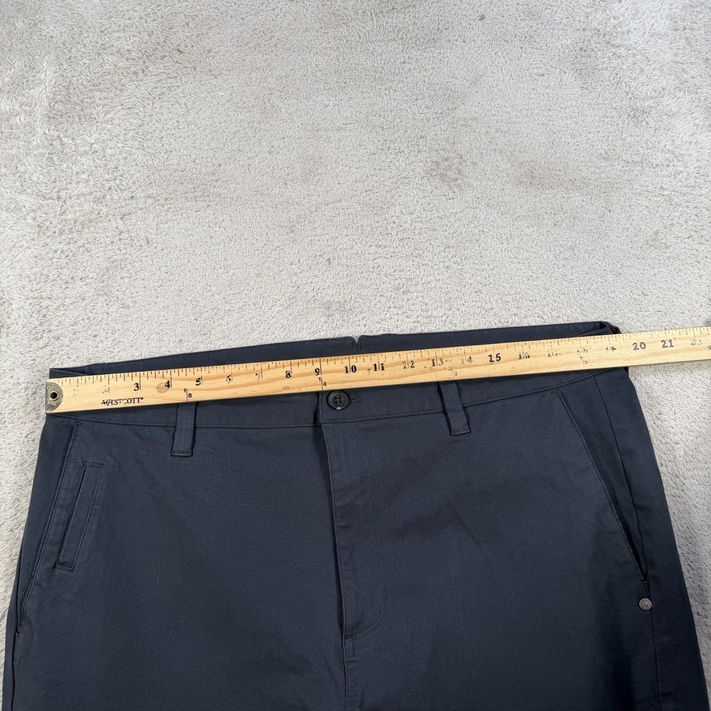 Vuori Pants Mens 36 (Fit 38x28) Navy All Ways Chino Active Stretch V447 - Picture 4 of 8